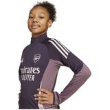 adidas - Arsenal Trainingstrui - Donkerpaars Beige - 100% Gerecycled Polyester