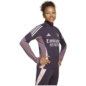 adidas - Arsenal Trainingstrui - Donkerpaars Beige - 100% Gerecycled Polyester