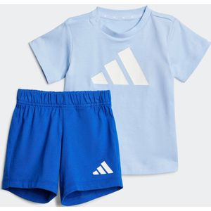 adidas ESSENTIALS Trainingspak voor Baby's en Kinderen - GLOW Blue en Wit