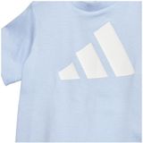 adidas - T-shirt en Shorts Set - Katoen - Zwart