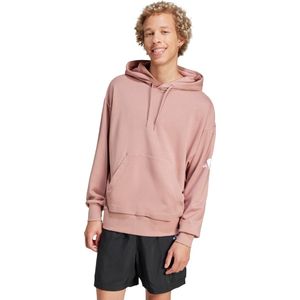 adidas Sportswear Essentials Loose-Fit 3 Bar Logo French Terry Hoodie - Heren - Roze