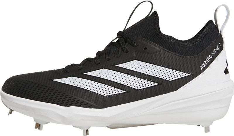 adidas Performance Adizero Impact 2.0 Noppenschoenen - Heren - Zwart- 49 1/3