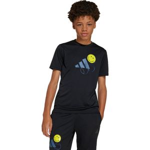 adidas Sportswear adidas x SmileyWorld Short Kids - Kinderen - Zwart