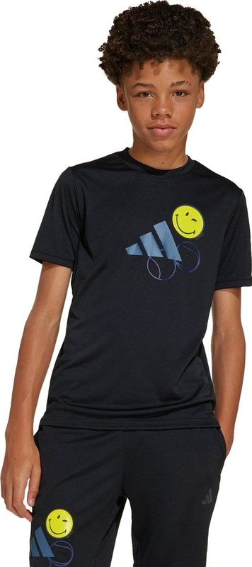 adidas Sportswear adidas x SmileyWorld Short Kids - Kinderen - Zwart