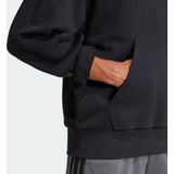 Hoodie - Black - Katoen/Polyester/Viscose - Sportief