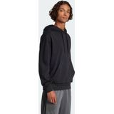Hoodie - Black - Katoen/Polyester/Viscose - Sportief