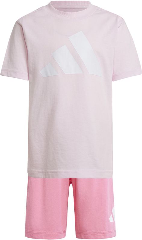 adidas - T-shirtset - Katoen - Zwart - 3 Bar Logo