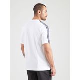 adidas - Real Madrid - T-shirt - Wit - Enkele Jersey - Geborduurd Embleem