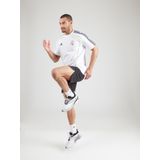 adidas - Real Madrid - T-shirt - Wit - Enkele Jersey - Geborduurd Embleem