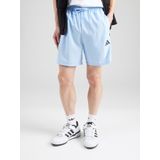 adidas - 3S CHELSEA B - Korte Trainingsshorts - Glow Blue/Black - 100% Polyester