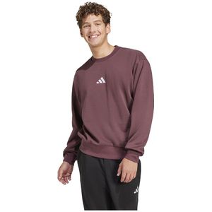 Adidas - Essentials Feelcozy Fleece Sweatshirt - Grijs - Fleece