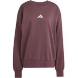 Adidas - Essentials Feelcozy Fleece Sweatshirt - Grijs - Fleece