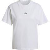 adidas Essentials Small Logo T-Shirt Damen in weiß, Größe: S