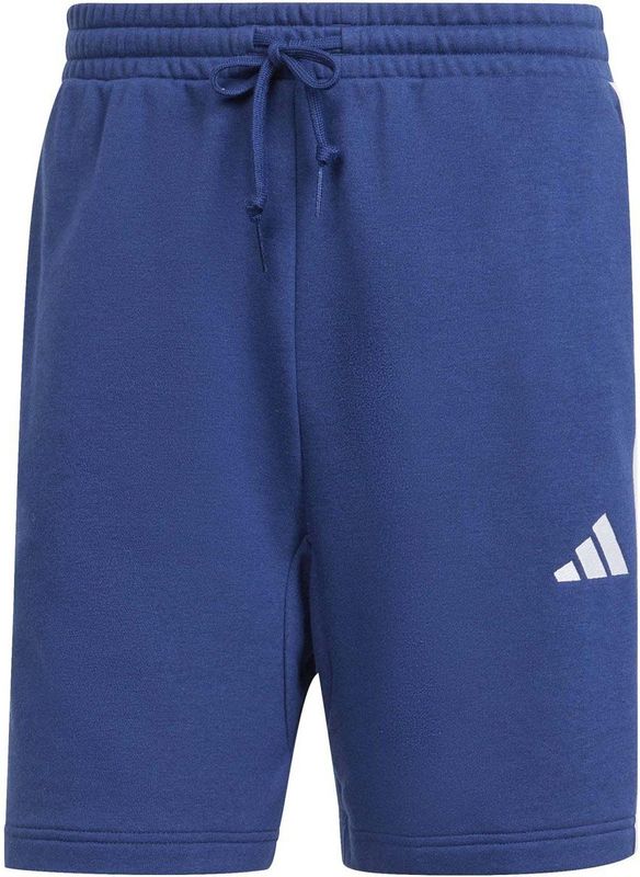 Adidas - Essential 3 Stripes - Korte Broek - Grijs - French Terry