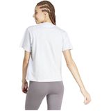 adidas - Essentials Small Logo - T-shirt - Wit - Katoen - Korte Mouwen