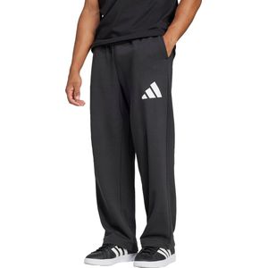 adidas - Essentials Wide Leg - Joggers - Zwart - 55% Katoen - 36% Gerecycled Polyester