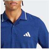 Adidas - Essentials Small Logo - Poloshirt - Geen Kleur - 100% Katoen, Minimaal 70% Gerecycled Materiaal