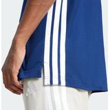 adidas - Essentials 3-Stripes - Poloshirt - Blauw - Piqué