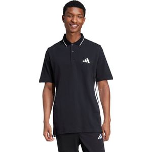 Adidas - Essentials 3 Stripes - Poloshirt - Kleur - Materiaal