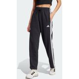ADIDAS - Essentials - Sportbroek - Zwart/Wit - Sweatstof, Elastische Broekband