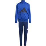 adidas - Trainingspak - Royal Blue/Black - 100% Polyester - 2-delig