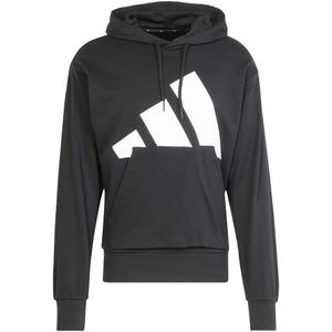 adidas - Essentials Big Logo - Hoodie - Zwart - French Terry