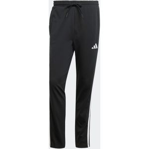 Adidas Essentials 3 Stripes Joggers - Zwart - Katoen/Polyester - Normale Pasvorm
