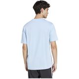 adidas - Essentials Small Logo - T-shirt - Blauw