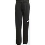 adidas - Sportbroeken - Zwart - Katoen/Polyester - Normale Pasvorm