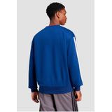 Adidas - Essentials 3 Stripes - Sweatshirt - Zwart - Katoen/Polyester