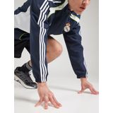 adidas - Real Madrid Urban Purist - Trainingsjack - Donkerblauw Wit Lichtgroen - 100% Gerecycled Polyester