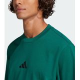 adidas Sportswear Essentials Small Logo Single Jersey T-shirt - Heren - Groen