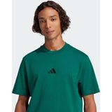 adidas Sportswear Essentials Small Logo Single Jersey T-shirt - Heren - Groen