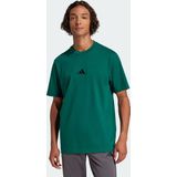adidas Sportswear Essentials Small Logo Single Jersey T-shirt - Heren - Groen