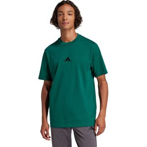 adidas Sportswear Essentials Small Logo Single Jersey T-shirt - Heren - Groen