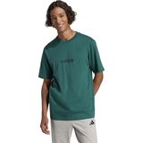 adidas - Essentials Linear - T-shirt - Zwart