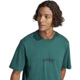 adidas - Essentials Linear - T-shirt - Zwart