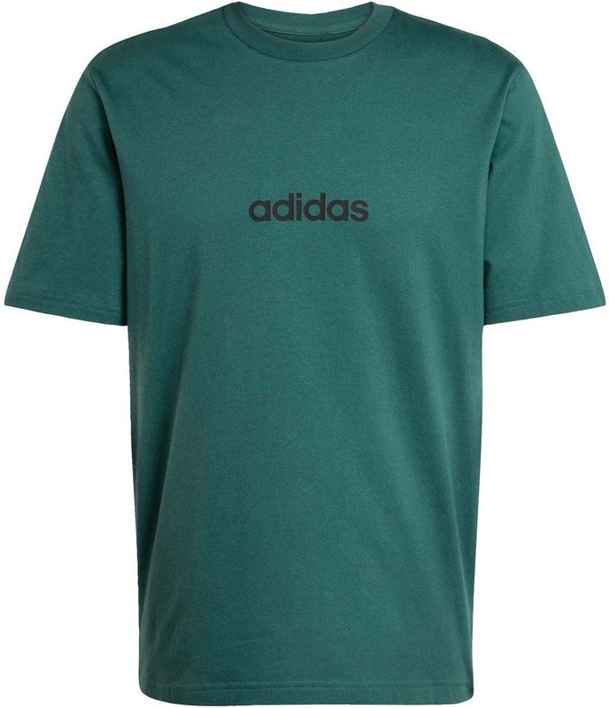adidas - Essentials Linear - T-shirt - Zwart