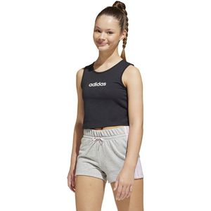 adidas - Sportswear - Top - Zwart - 100% Katoen