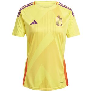 adidas - België Red Flames Uitshirt - Dames - Rood - 100% Gerecycled Materiaal