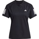 adidas - Performance Club 3-Stripes T-shirt - Zwart - Climacool - Dames