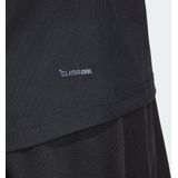 adidas - Performance Club 3-Stripes T-shirt - Zwart - Climacool - Dames