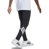 Adidas - Leggings - Zwart/Wit - Katoen/Elastaan - Stretchstof met 3-Stripes