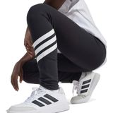 Adidas - Leggings - Zwart/Wit - Katoen/Elastaan - Stretchstof met 3-Stripes