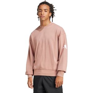 adidas Sportswear Essentials Loose Fit 3 Bar Logo Sweatshirt - Heren - Roze