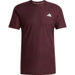 adidas Performance Tennis Climacool+ AIRCHILL FreeLift T-shirt - Heren - Bordeaux