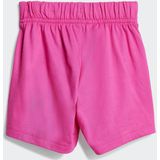 Adidas - Essentials Linear Tee Set - T-shirt- en Kortebroekenset - Zwart - 100% Katoen, Minimaal 70% Gerecycled Materiaal