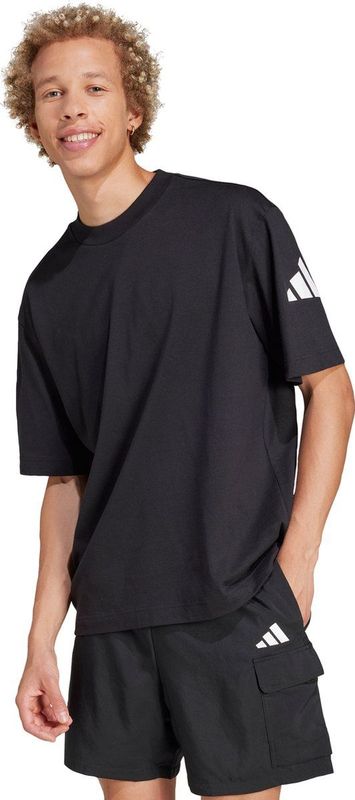 Essentials Loose Fit 3 Bar Logo T-shirt