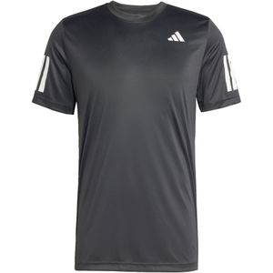 adidas Performance Club Tennis Climacool 3-Stripes T-shirt - Heren - Zwart
