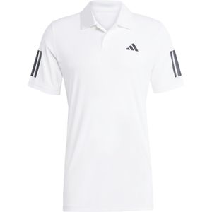 adidas Performance Club Tennis 3-Stripes Poloshirt - Heren - Wit